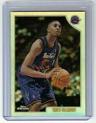 Tracy McGrady [Refractor] #162 Basketball Cards 1998 Topps Chrome Prices