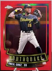 Oneil Cruz [Red] Baseball Cards 2023 Topps Chrome Youthquake Prices