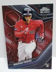 Masataka Yoshida [Red] Baseball Cards 2023 Topps Chrome Black Prices