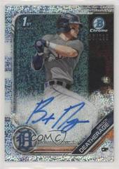 Brock Deatherage [Speckle Refractor] #PA-BD Baseball Cards 2019 Bowman Prospect Autographs Prices