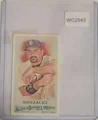Adrian Gonzalez [Mini] #359 Baseball Cards 2010 Topps Allen & Ginter Prices