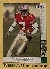 Chris Gamble #21 Football Cards 2004 Sage Hit Prices