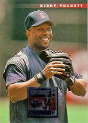 Kirby Puckett #50 Baseball Cards 1996 Panini Donruss Prices