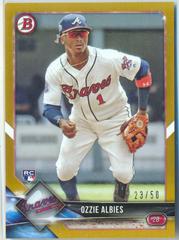 Ozzie Albies [Gold] #62 Baseball Cards 2018 Bowman Prices