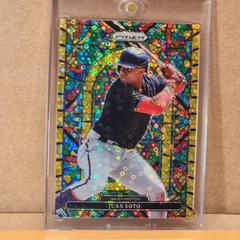 Juan Soto [Gold Donut Circles Prizm] #SG-2 Baseball Cards 2022 Panini Prizm Stained Glass Prices