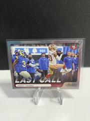 Ambry Thomas #LC-19 Football Cards 2022 Panini Absolute Last Call Prices