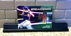 Josh Jung [Green Refractor] #BSB-JJ Baseball Cards 2019 Bowman Draft Chrome Pick Breakdown Prices