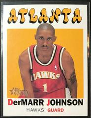 DerMarr Johnson Basketball Cards 2000 Topps Heritage Prices