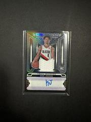 Keon Johnson [Purple] Basketball Cards 2021 Panini Obsidian Rookie Jersey Ink Autographs Prices