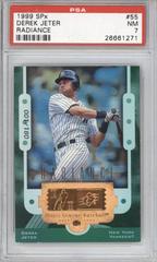 Derek Jeter #55 Baseball Cards 1999 Spx Prices