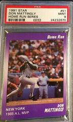 Don Mattingly #51 Baseball Cards 1991 Star Home Run Series Prices