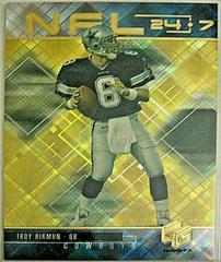 Troy Aikman [Gold] Football Cards 1999 Upper Deck Hologrfx 24/7 Prices