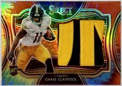 Chase Claypool [Tie-Dye Prizm] Football Cards 2020 Panini Select Jumbo Rookie Swatch Prices
