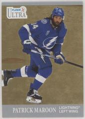 Patrick Maroon [Gold] Hockey Cards 2021 Ultra 30th Anniversary Prices