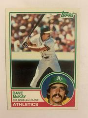 Dave McKay Baseball Cards 1983 Topps Prices