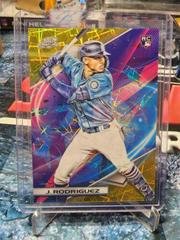 Julio Rodriguez [Gold Interstellar] #197 Baseball Cards 2022 Topps Cosmic Chrome Prices