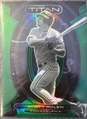 Scott Rolen [Green] #22 Baseball Cards 2023 Panini Chronicles Titan Prices