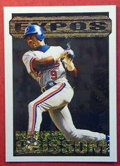 Marquis Grissom #34 Baseball Cards 1994 Topps Black Gold Prices