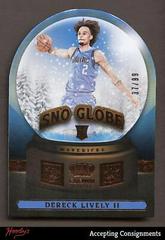 Dereck Lively II #18 Basketball Cards 2023 Panini Crown Royale Sno Globe Prices
