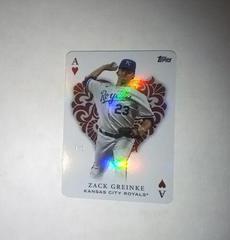 Zack Greinke [Platinum] #AA-72 Baseball Cards 2023 Topps Update All Aces Prices