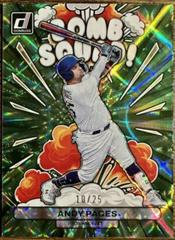 Andy Pages [Green] #BS6 Baseball Cards 2023 Panini Donruss Bomb Squad Prices