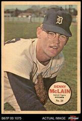 Denny McLain Baseball Cards 1967 Topps Pin Ups Prices