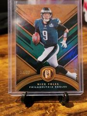 Nick Foles [Emerald] Football Cards 2019 Panini Gold Standard Prices