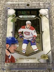 Juraj Slafkovsky [Gold Spectrum ] #SB-40 Hockey Cards 2022 SPx Shadow Box Prices