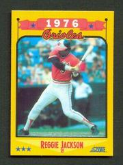 Reggie Jackson #501 Baseball Cards 1988 Score Glossy Prices