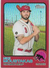 Mike Moustakas [Chrome] Baseball Cards 2022 Topps Heritage Prices
