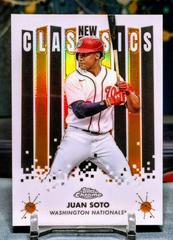 Juan Soto [Orange] Baseball Cards 2022 Topps Chrome New Classics Prices