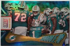 Miami Dolphins [Gold Zone] #10 Football Cards 2023 Panini Score Huddle Up Prices
