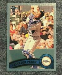 Salvador Perez [Blue] Baseball Cards 2011 Topps Pro Debut Prices