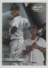 Rafael Devers [Class 3] #1 Baseball Cards 2018 Topps Gold Label Prices