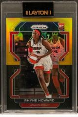 Rhyne Howard [Black Gold] #181 Basketball Cards 2022 Panini Prizm WNBA Prices