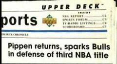 Scottie Pippen Basketball Cards 1993 Upper Deck SE Prices
