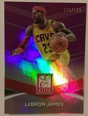 Lebron James [Purple] Basketball Cards 2014 Panini Donruss Elite Prices