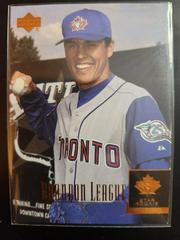 Brandon League #12 Baseball Cards 2001 Upper Deck Prices