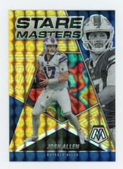 Josh Allen [Gold] #SM-1 Football Cards 2022 Panini Mosaic Stare Masters Prices