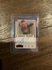 Cristian Pache [Autograph Draft Red] #102 Baseball Cards 2021 Panini Contenders Prices