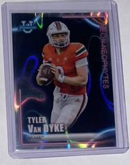 Tyler Van Dyke [Lava] #NN-5 Football Cards 2022 Bowman's Best University Neon Neophytes Prices