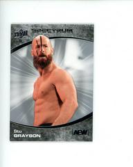 Stu Grayson Wrestling Cards 2021 Upper Deck AEW Spectrum Prices