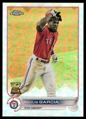 Adolis Garcia #96 Baseball Cards 2022 Topps Chrome Logofractor Prices