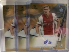 Kenneth Taylor [Gold Refractor] Soccer Cards 2020 Topps Finest UEFA Champions League Autographs Prices