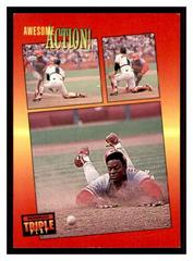 Glenn Braggs #61 Baseball Cards 1992 Panini Donruss Triple Play Prices
