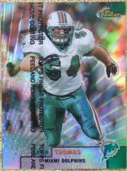 Zach Thomas [Refractor] Football Cards 1999 Topps Finest Prices