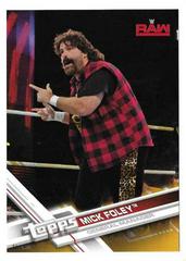 Mick Foley [Gold] Wrestling Cards 2017 Topps WWE Prices