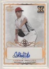 Connor Phillips [Platinum] #A-CP1 Baseball Cards 2020 Leaf Trinity Autographs Prices