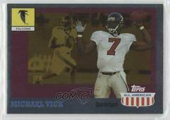 Michael Vick [Foil Gold] #30 Football Cards 2003 Topps All American Prices