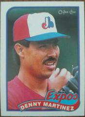 Denny Martinez #313 Baseball Cards 1989 O Pee Chee Prices